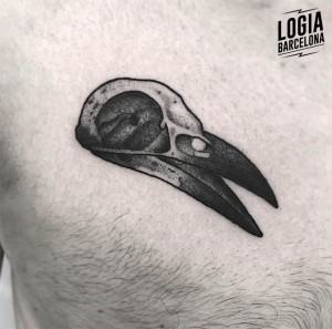 Tatuajes pequeños - Calavera - Logia Barcelona